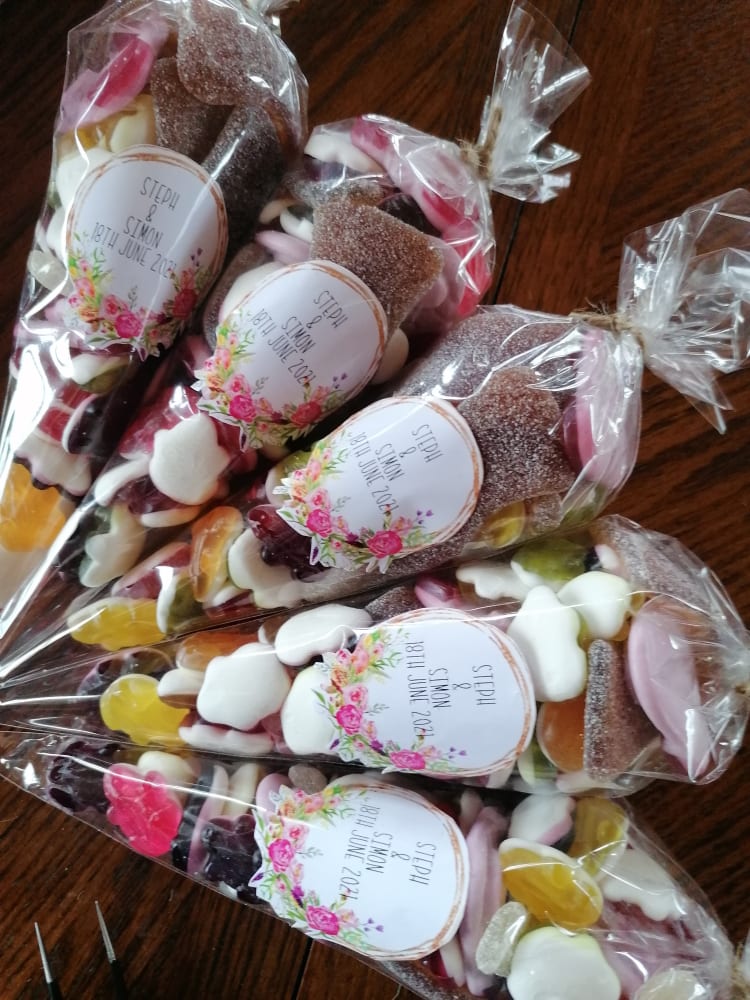Wedding Favours Sweetie Cone