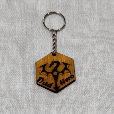 Custom Designs Hero Keyring