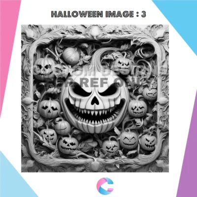 Halloween Images for Lithophanes