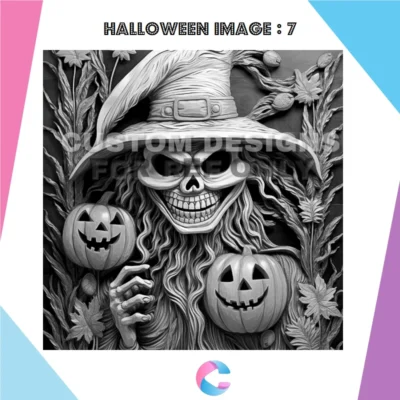 Halloween Images for Lithophanes